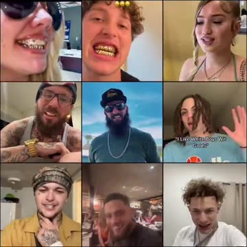 Disgusting wiggers and mudsharks showing off their grills like negros