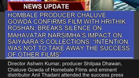Hombale Producer Chaluve Gowda Confirms Film with