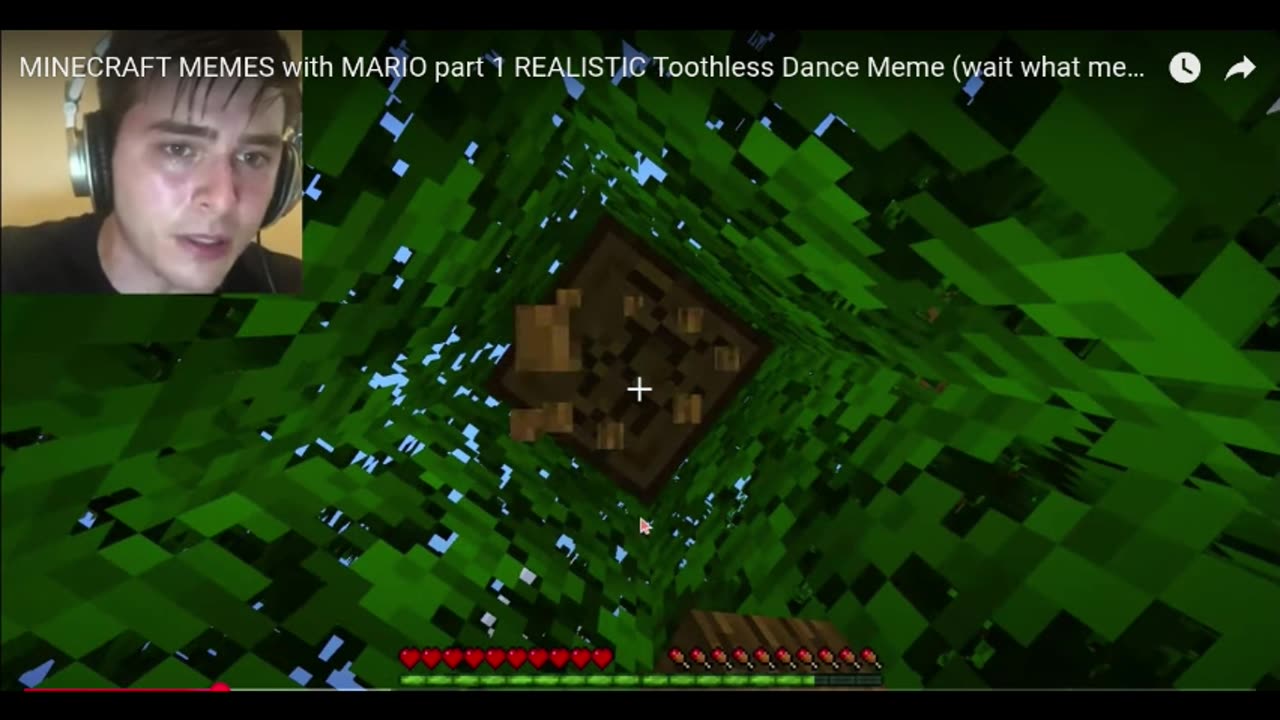 Playing Minecraft With Mario!