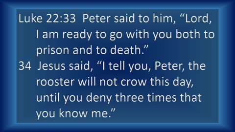 How To Fail Jesus - Luke 22:54-62 - Living Hope Today