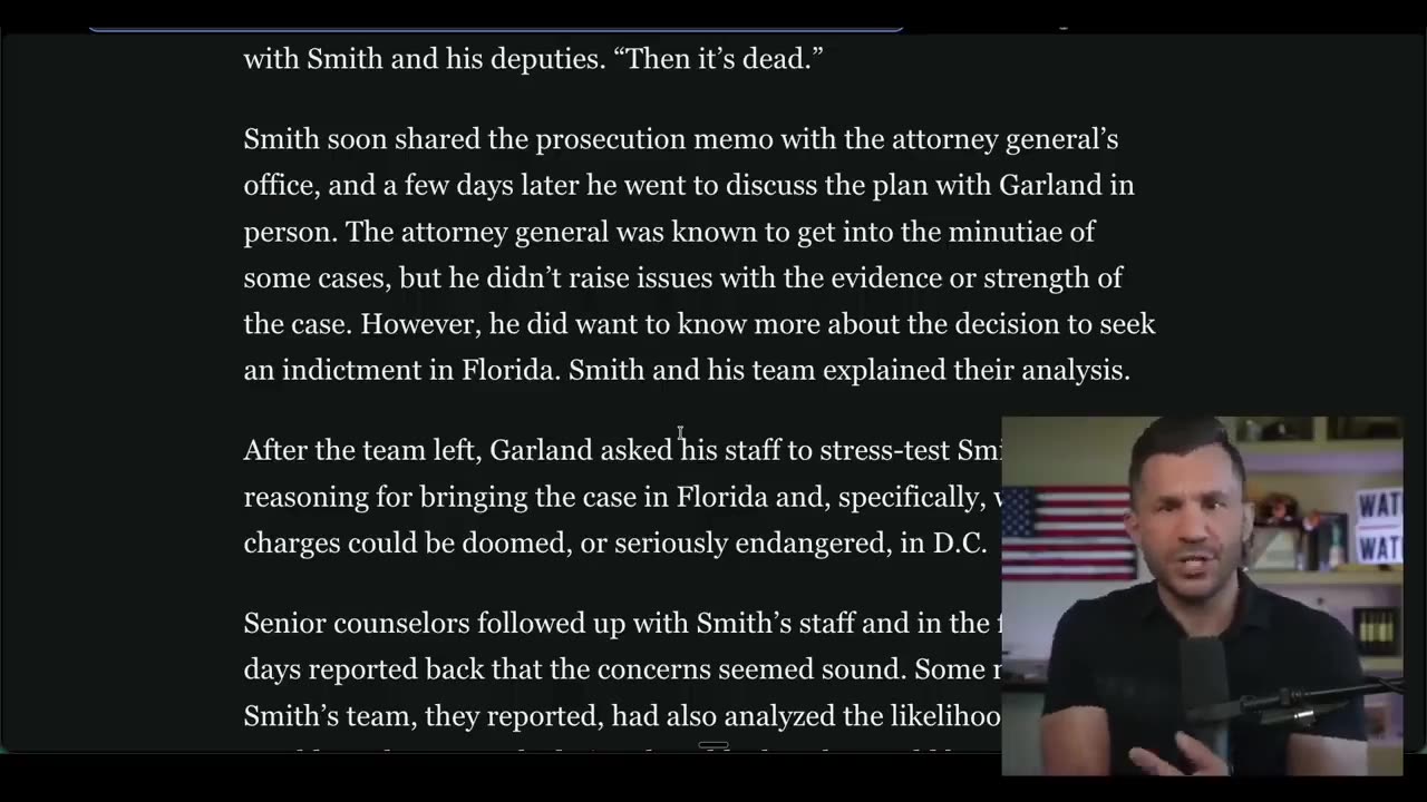 Robert Gouveia Esq. - Jack Smith is FREAKED!!