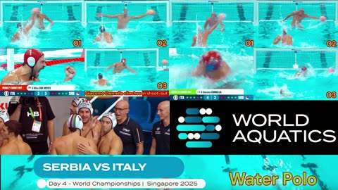Prototype 143: Italy beats Serbia in Water Polo Shoot-out in World Championships at World Aquatics