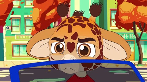 Munchie Giraffe Looking Left RIght Life