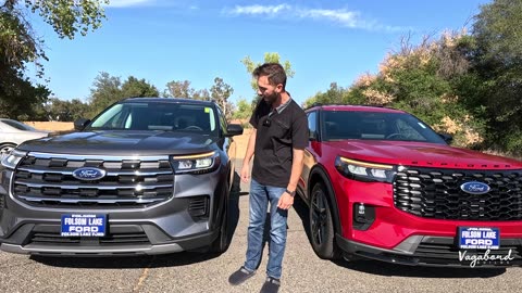 2025 Ford Explorer ACTIVE vs ST-line