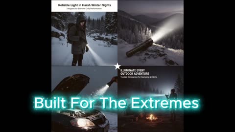 World s 1st Sodium-Ion Flashlight Engineered for Winter by Peng Jiang