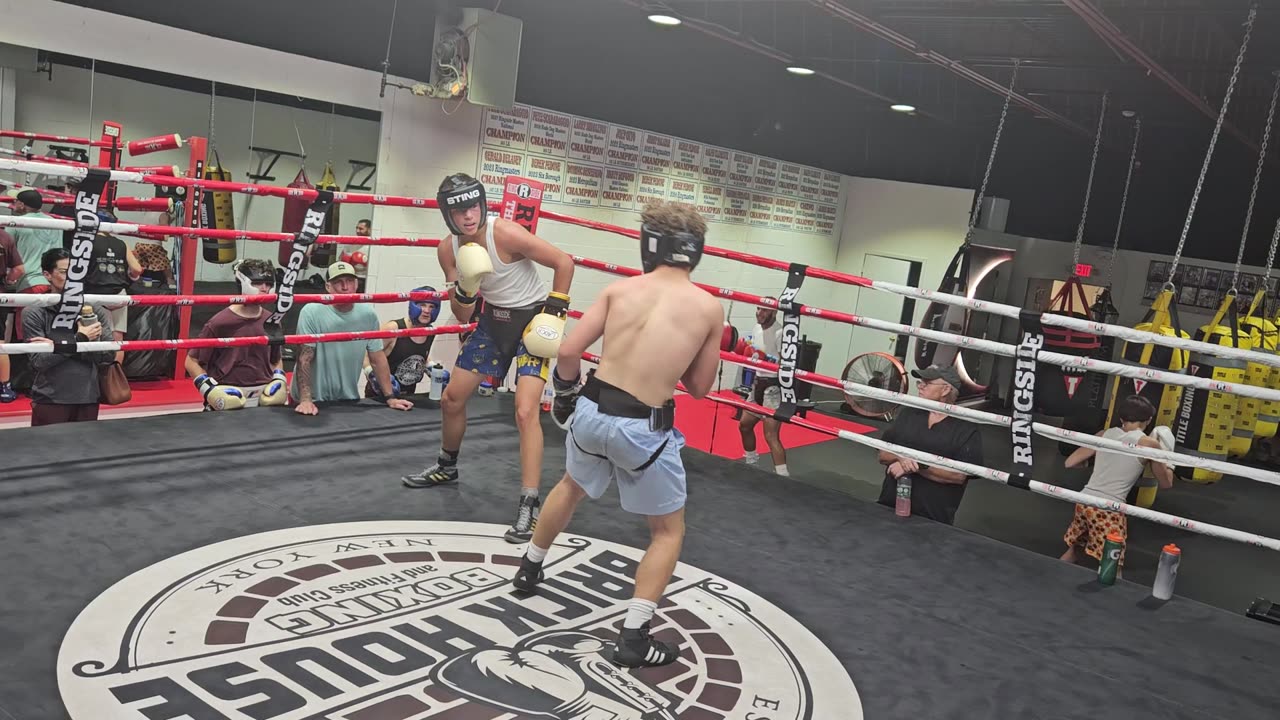 Joey sparring Tommy 9/16/25