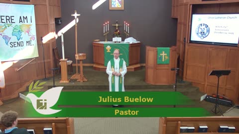 Worship From Mt. Olive Ev. Lutheran Church