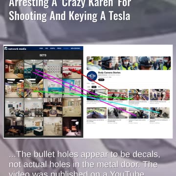 Fact Check: Fake Bodycam Video Does NOT Show Real Cop Arresting 'Crazy Karen' For Shooting A Tesla