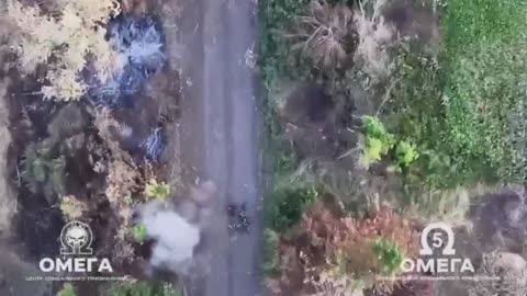 Russian Soldier Blown Off of Assault Huffy