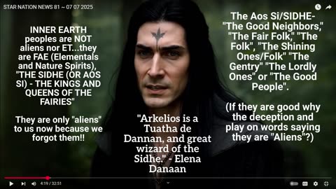 #elenadanaan: The Sidhe/Aos Si & Arkelios (Inner Earth)
