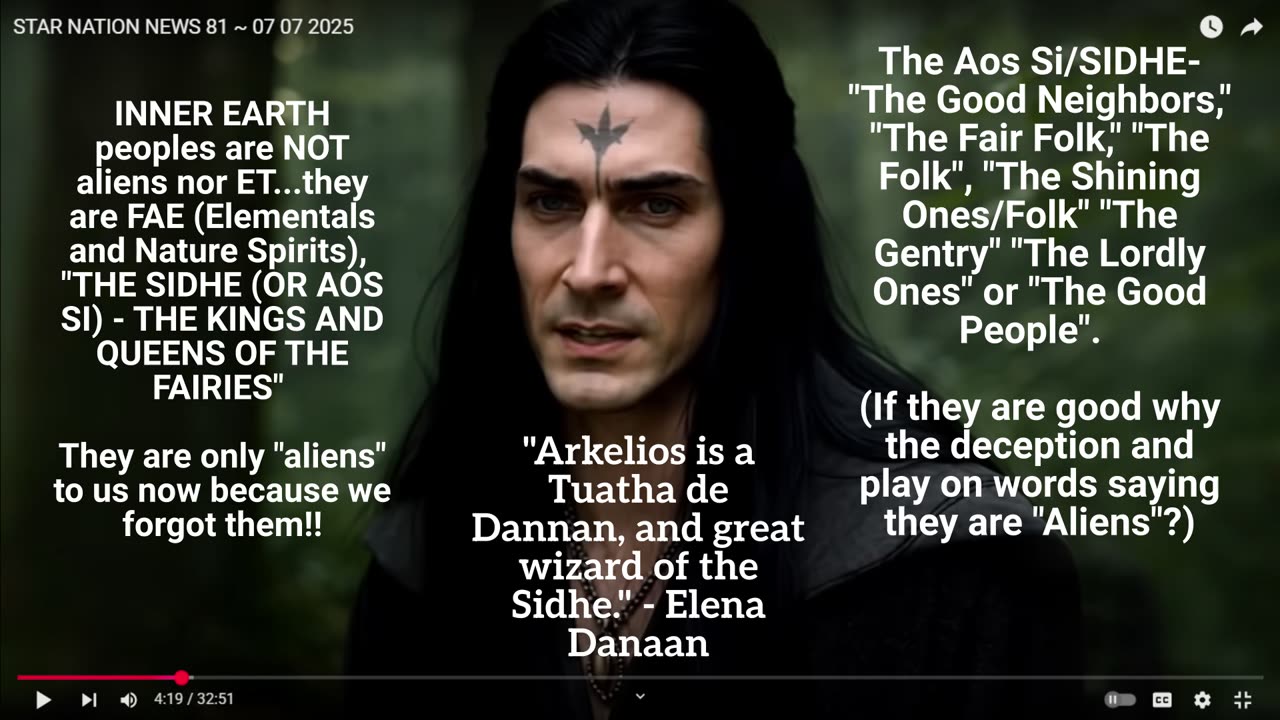 #elenadanaan: The Sidhe/Aos Si & Arkelios (Inner Earth)