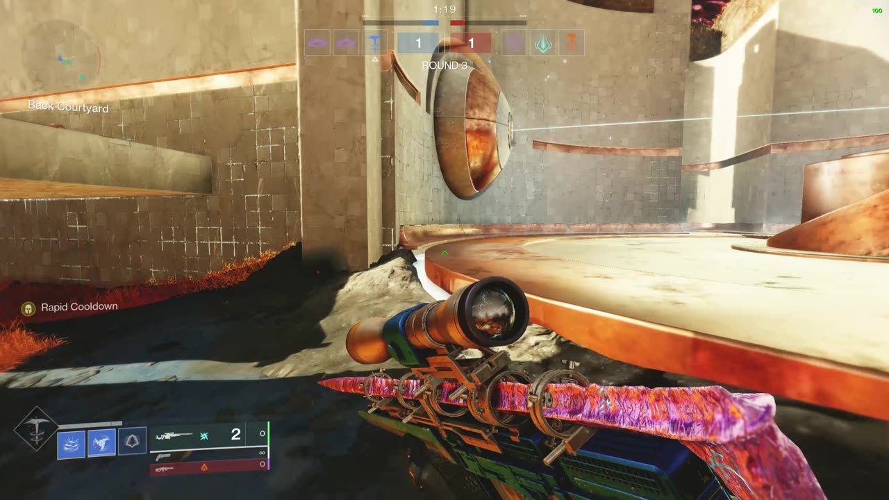 Destiny 2- No audio but a full team wipe in trials with one shot