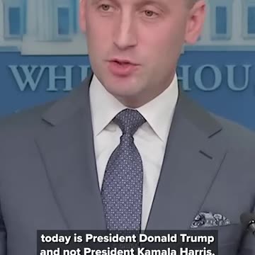 White House Reacts to Kamala Harris Speech