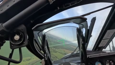 🚁💥 Ukraine Russia War | Russian POV: Ka-52 Helicopter Destroys Ukrainian Drone with Cannon | RCF