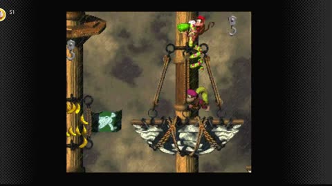 Playing donkey kong country 2