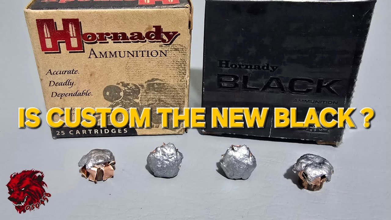 Is Custom the new Hornady Black? 124gn 9mm XTP Looks like 🤔