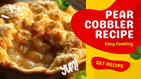 How This Pear Cobbler Recipe Changed My Dessert Game Forever