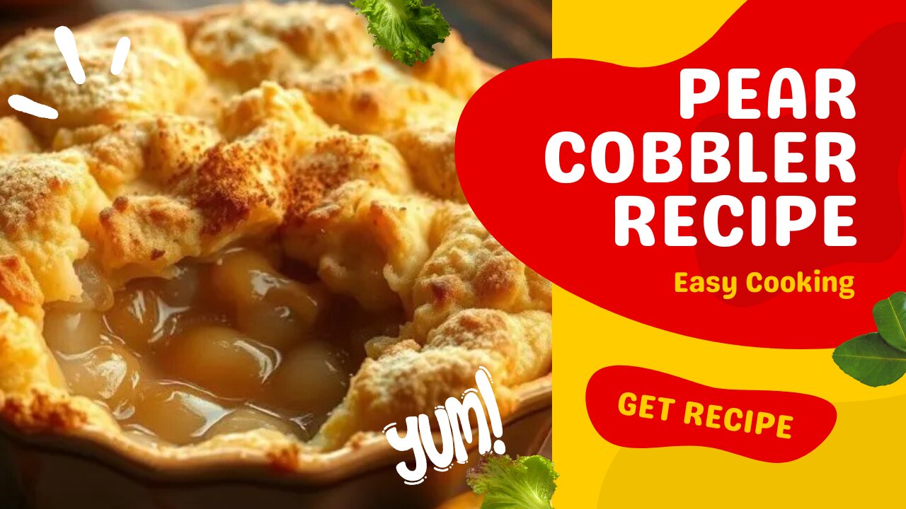 How This Pear Cobbler Recipe Changed My Dessert Game Forever