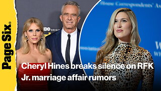 Cheryl Hines breaks silence on RFK Jr. marriage rumors a year after his alleged affair
