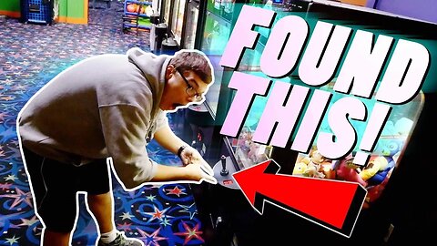 I walked up to the claw machine and found this...