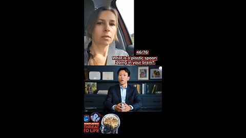 What is a plastic spoon doing in your brain 46/76 #nanoplastic #health #medicina #allatra