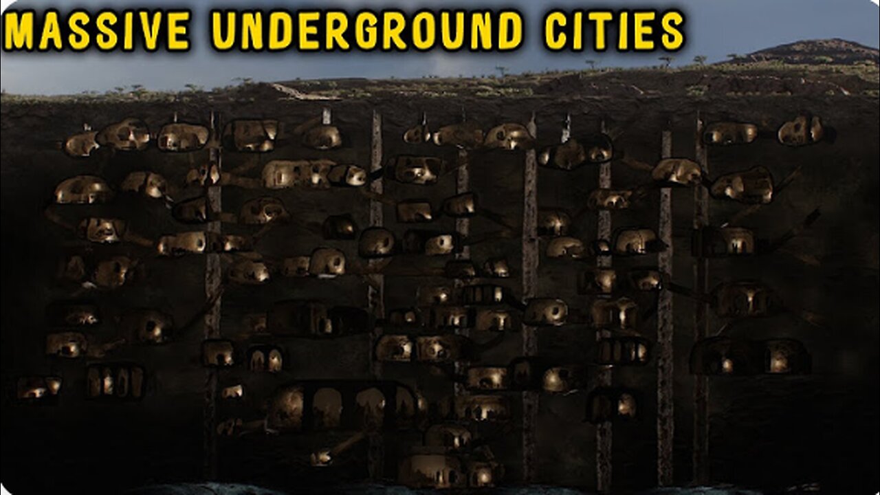 SECRET UNDERGROUND CITIES IN TURKEY