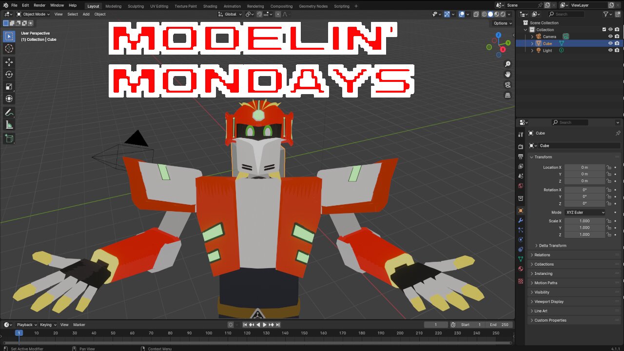 Modelin' Mondays: giving faces to the faceless.