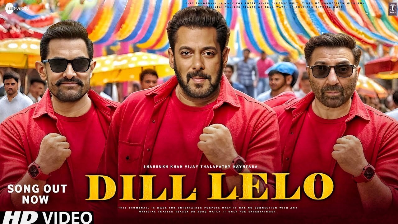 Dill Lelo Song - Salman Khan | Amir Khan | Sunny deol | Salman Khan Songs | Amir Khan Songs |FanMade