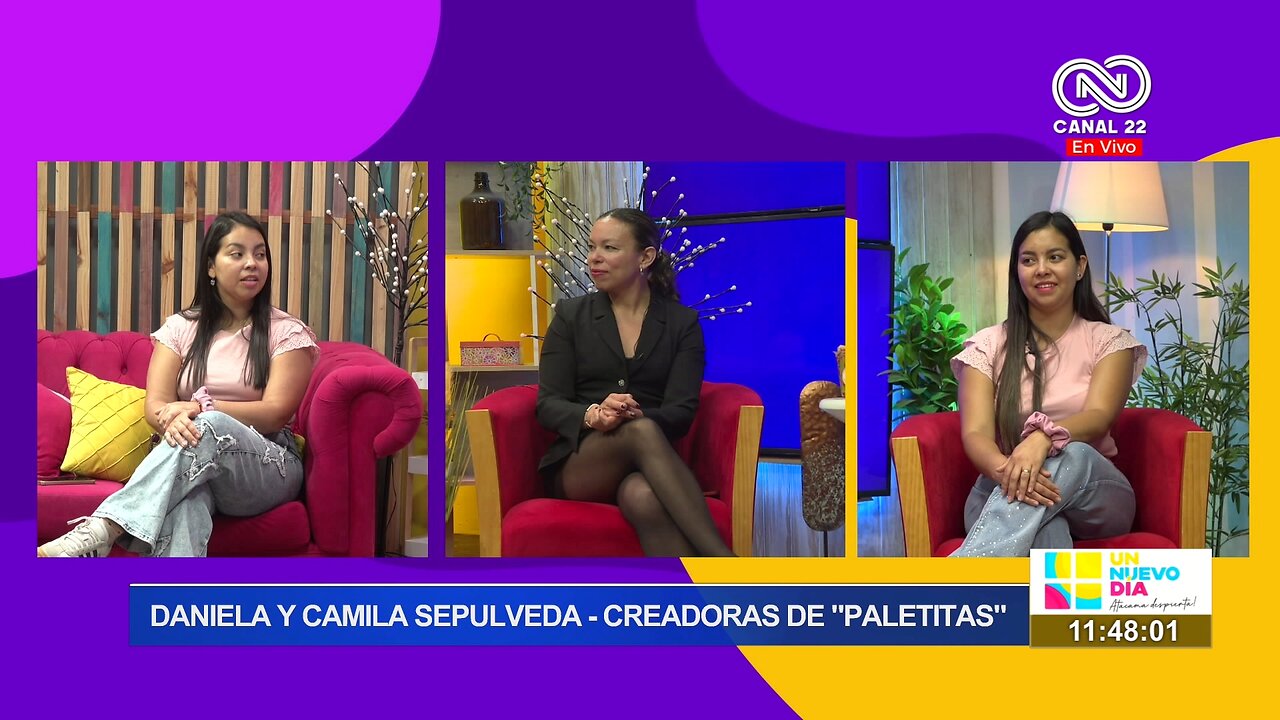 Daniela y Camila Sepúlveda Creadoras de Paletitas