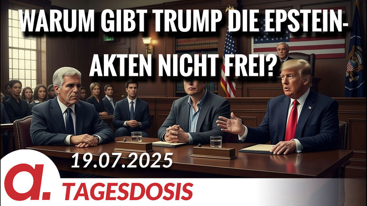 Warum will Trump die Epstein-Akten nicht freigeben? | Von Thomas Röper