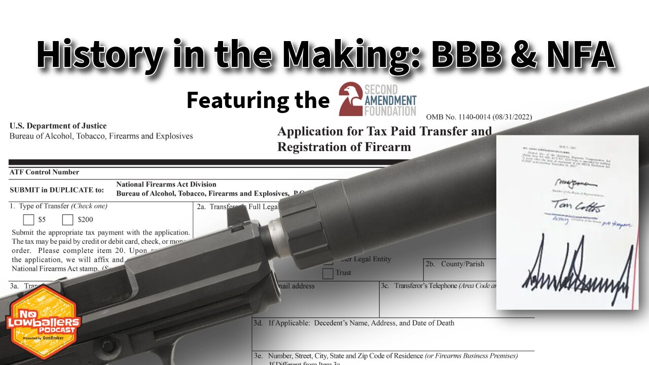 99: The $200 Tax Is Gone: What It Means for Suppressors and SBRs | No Lowballers #podcast