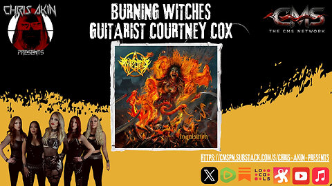 Courtney Cox Joins Burning Witches – New Album, New Country, New Chapter! (Commercial Free)