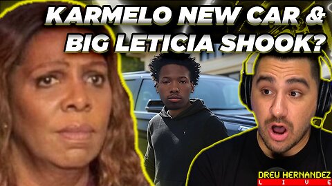 KARMELO ANTHONY FAM BUYS NEW CAR, BIG LETICIA IS SHOOK & EL SALVADOR ILLEGAL IS A WIFE BEATER?