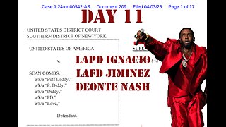 United States v. Combs: Diddy on Trial Day 11 (May 28, 2025)