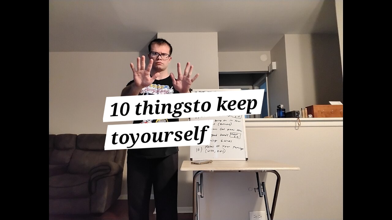 10 things you should never tell anyone