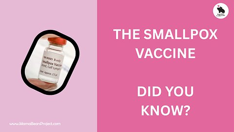 Did the Vaccine Eradicate SmallPox