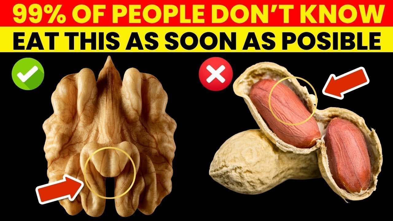 Over 65? 4 Nuts You MUST Eat and 4 You Should NEVER Touch! | Senior Health Tips