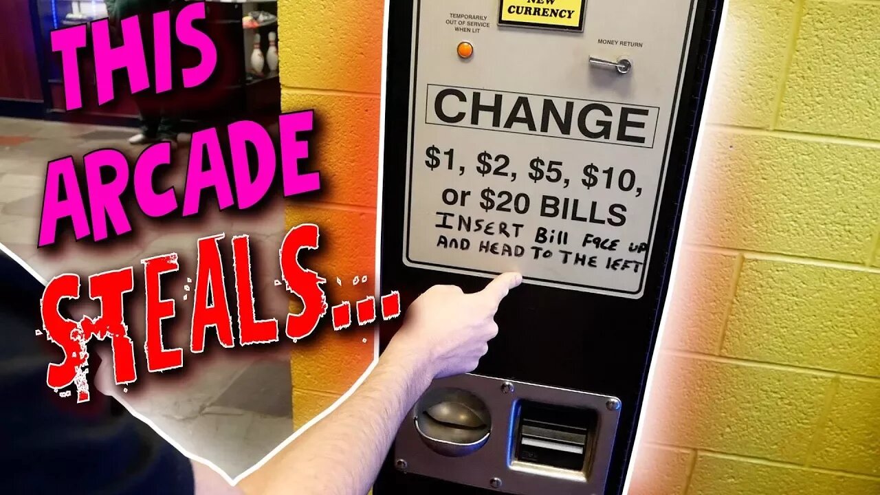 This arcade is trying to steal your money...