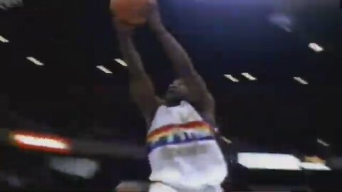 Robert Pack 21 Points 8 Ast Vs. Warriors, 1992-93.