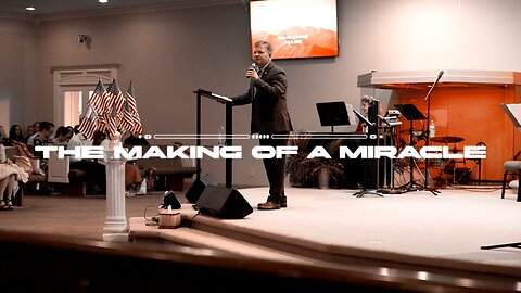 THE MAKING OF A MIRACLE // Rusty L Hathcock