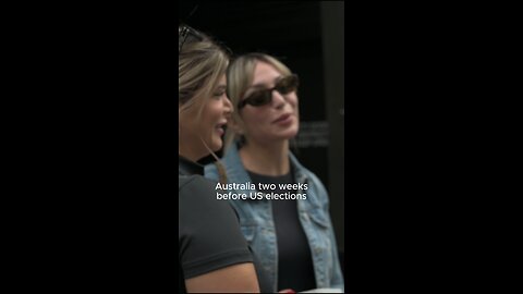 Australians Two Weeks before Trump's Win #uselections2024