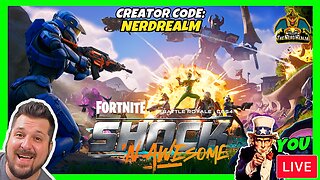 Fortnite Shock 'N Awesome w/ YOU! Creator Code: NERDREALM 9/18/25