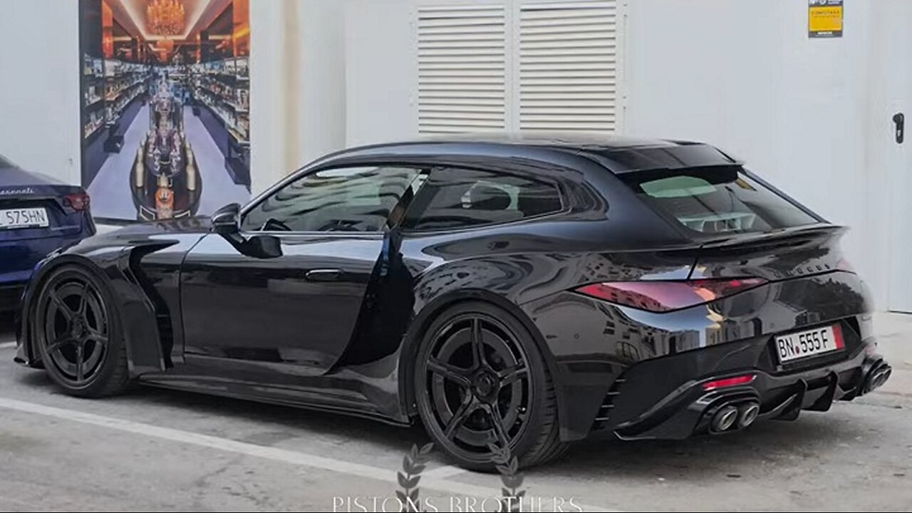 Billionaire Arabian Prince arriving with his only BRABUS ROCKET GTS 1000 to Puerto Banus Marbella!!!