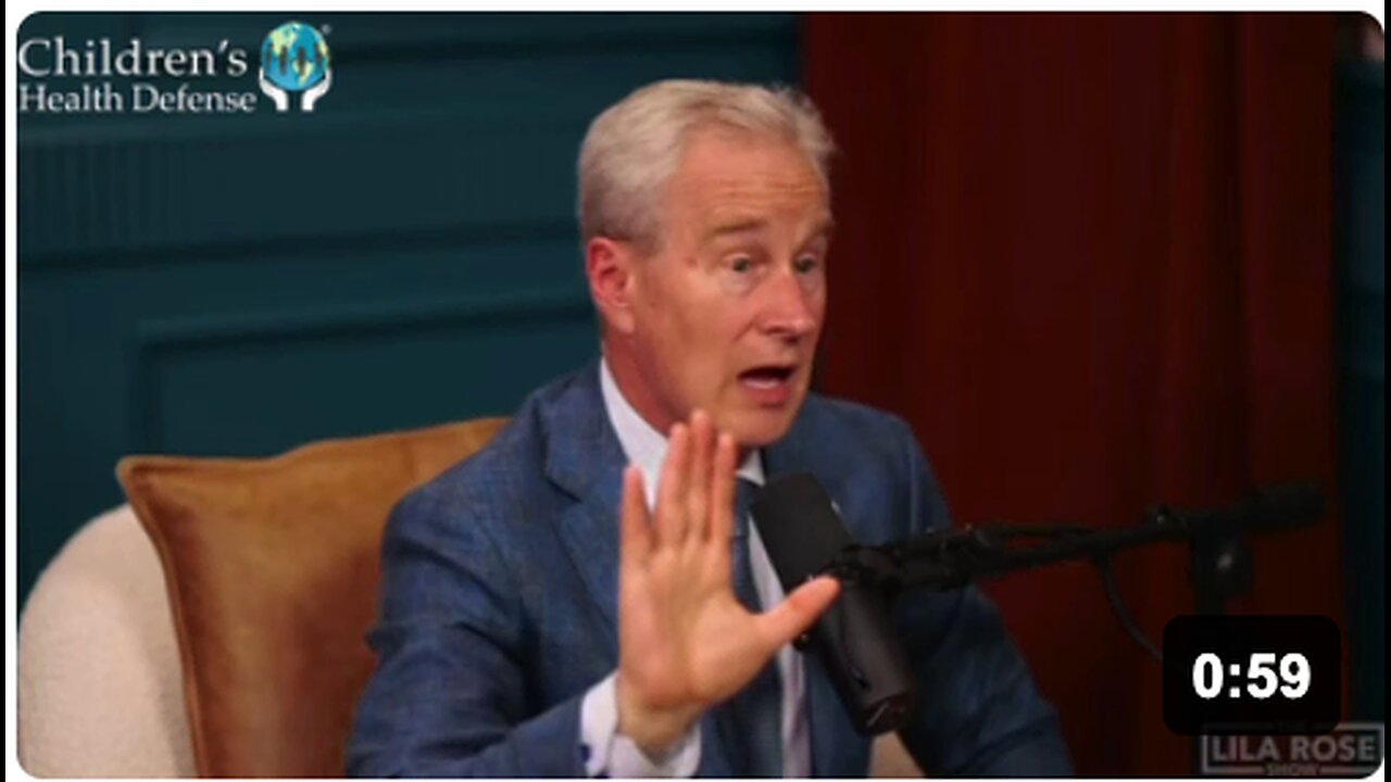 Dr. Peter McCullough: “I would take zero vaccines with what I know now.” by Children's Health Defence "CHD"