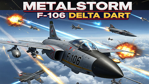 Metalstorm F-106 Delta Dart Gameplay | Intense Jet Fighter Action & Dogfights