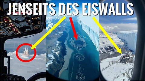 Jenseits des Eiswalls der flachen Erde - Der Eingang zur Hohlwelt an in Neuschwabenland