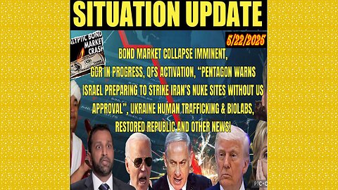 SG Anon. Juan O Savin ~ Situation Update 5/22/25 ~ Restored Republic > Judy Byington- Q+ White Hats
