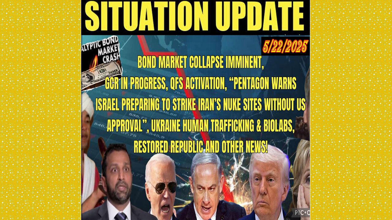 SG Anon. Juan O Savin ~ Situation Update 5/22/25 ~ Restored Republic > Judy Byington- Q+ White Hats
