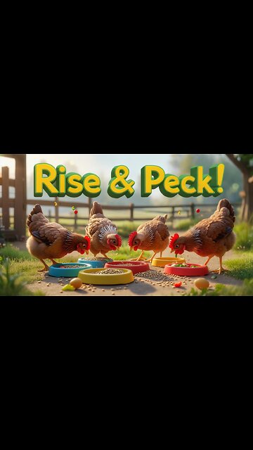 “The Most Beautiful Farm Life You’ll See Today 🐔✨”