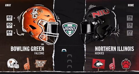 S2 Ep9 Bowling Green vs NIU: 100 yards rushing by Killebrew!